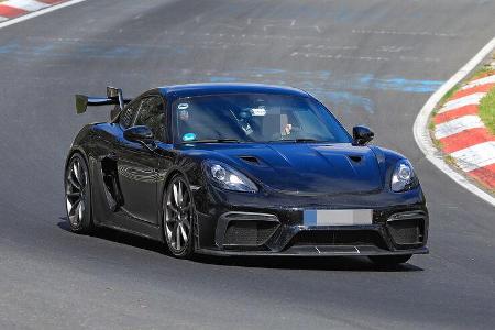 Erlkönig Porsche 718 Cayman GT4 RS