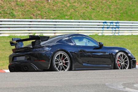 Erlkönig Porsche 718 Cayman GT4 RS