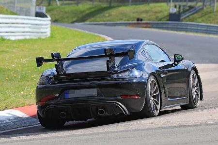 Erlkönig Porsche 718 Cayman GT4 RS