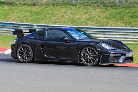 Erlkönig Porsche 718 Cayman GT4 RS