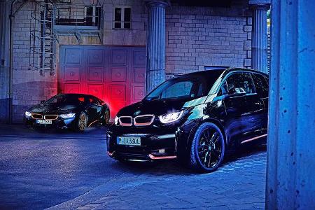 BMW i3s Edition RoadStyle, BMW i8 Coupé Ultimate Sophisto Edition (2019)