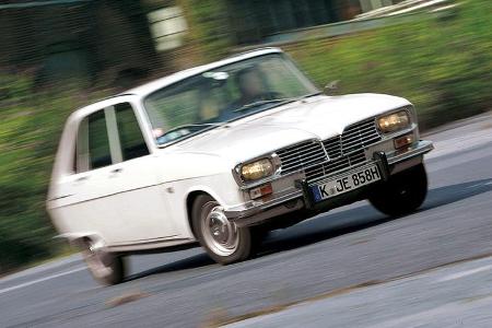 Renault 16, Front, Kurvenfahrt