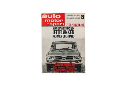 Renault 16, Alter Artikel