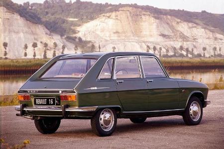Renault 16, Heckansicht