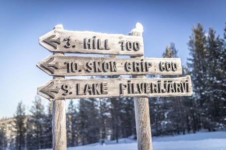 Winterreifentest, Landschaft