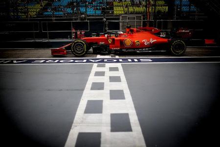 Charles Leclerc - Ferrari - GP Singapur - Formel 1 - Freitag - 20.9.2019
