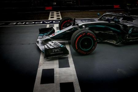 Valtteri Bottas - Mercedes - GP Singapur - Formel 1 - Freitag - 20.9.2019