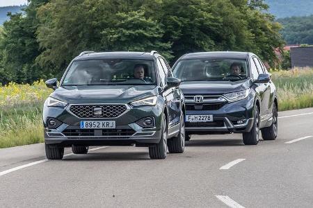 Seat Tarraco, Honda CR-V, Exterieur