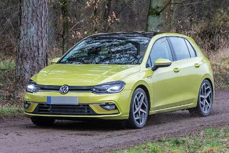 VW Golf VIII ungetarnt Erlkönig