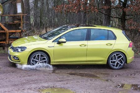 VW Golf VIII ungetarnt Erlkönig