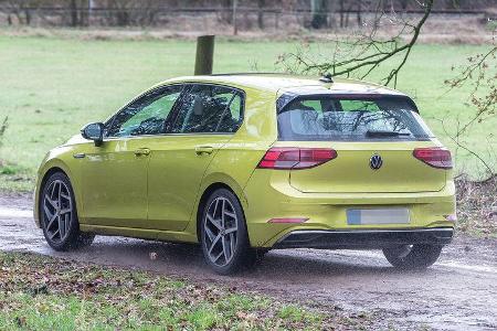 VW Golf VIII ungetarnt Erlkönig