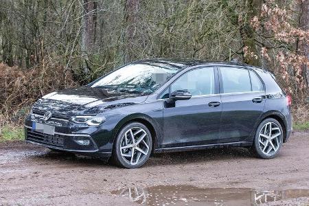 VW Golf VIII ungetarnt Erlkönig