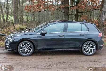 VW Golf VIII ungetarnt Erlkönig