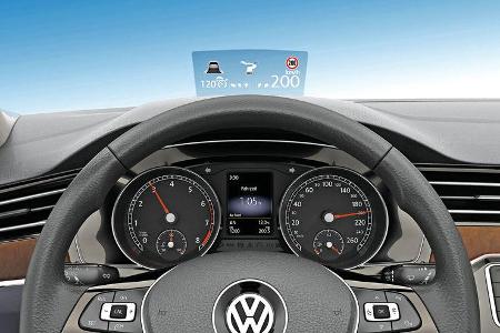 VW Golf VIII, Head-up-Display