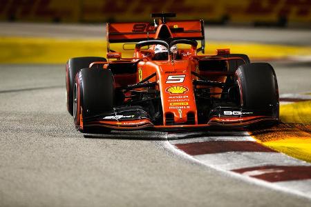 Sebastian Vettel - Ferrari - GP Singapur 2019 - Qualifying