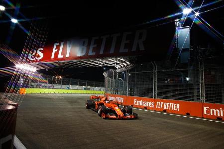 Sebastian Vettel - Ferrari - GP Singapur 2019 - Qualifying