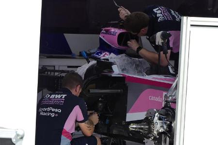 Racing Point - GP Belgien - Spa-Francorchamps - Formel 1 - Mittwoch - 28.8.2019