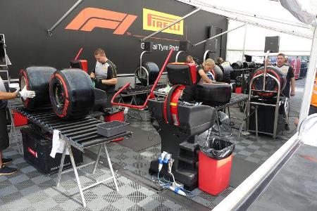 Pirelli - GP Belgien - Spa-Francorchamps - Formel 1 - Mittwoch - 28.8.2019