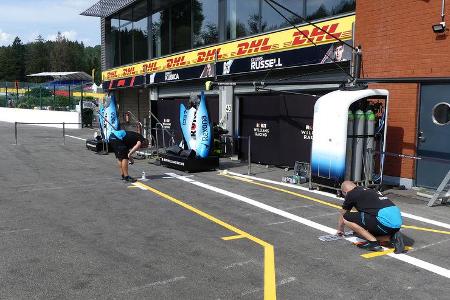 Williams - GP Belgien - Spa-Francorchamps - Formel 1 - Mittwoch - 28.8.2019