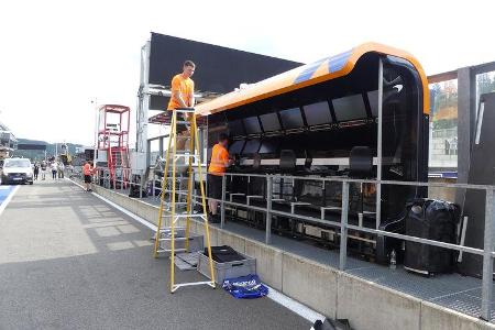 McLaren - GP Belgien - Spa-Francorchamps - Formel 1 - Mittwoch - 28.8.2019