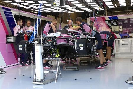 Racing Point - GP Belgien - Spa-Francorchamps - Formel 1 - Freitag - 30.08.2019