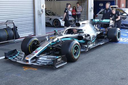 Mercedes - GP Belgien - Spa-Francorchamps - Formel 1 - Freitag - 30.08.2019