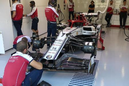 Alfa Romeo - GP Belgien - Spa-Francorchamps - Formel 1 - Freitag - 30.08.2019