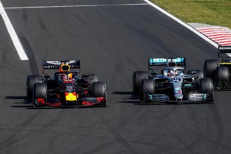 Verstappen -Hamilton - GP Ungarn 2019 - Budapest - Rennen