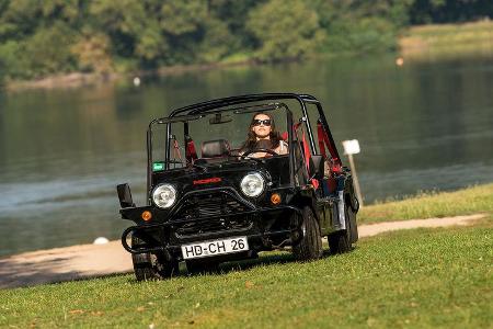 Das britische Militär befand den Mini Moke für dienstuntauglich. Also eroberte der Minimal-Mini Australien, wurde dort zum F...