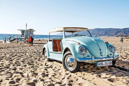 Auch den Käfer gab es als Strandwagen-Umbau.