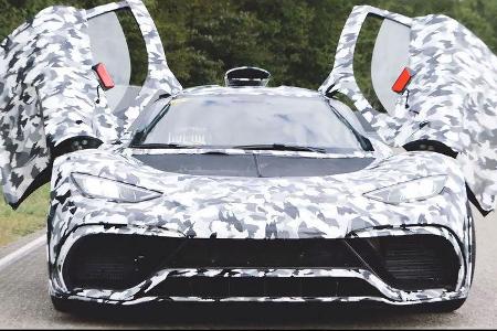 12/2019, Mercedes-AMG One mit Lewis Hamilton