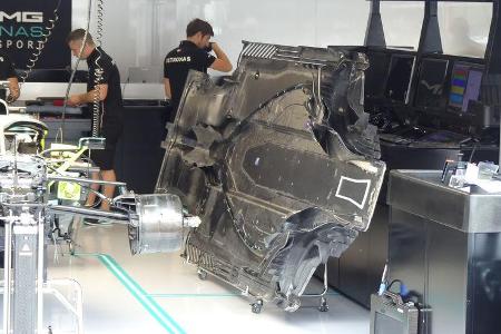 Mercedes - GP Belgien - Spa-Francorchamps - Formel 1 - Donnerstag - 29.8.2019