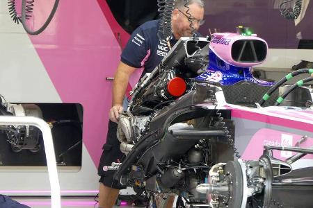 Racing Point - GP Belgien - Spa-Francorchamps - Formel 1 - Donnerstag - 29.8.2019