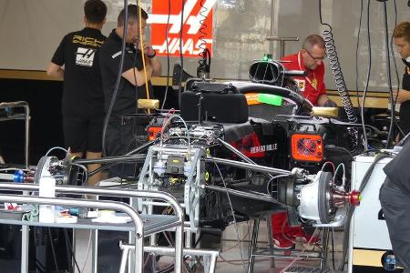 HaasF1 - GP Belgien - Spa-Francorchamps - Formel 1 - Donnerstag - 29.8.2019