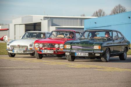 Fahrbericht-Alfa-2000-GTV-Ford-Capri-2600-GT-MGB-GT