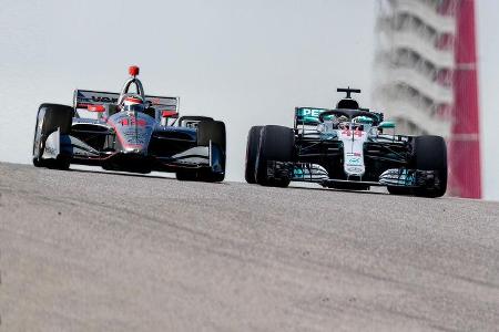 IndyCar vs. Formel 1 - Austin - 2019