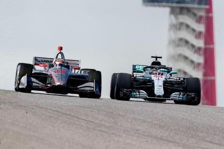 IndyCar vs. Formel 1 - Austin - 2019