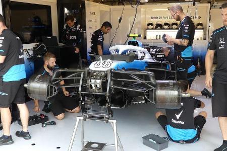 Williams - GP Ungarn - Budapest - Formel 1 - Freitag - 2.8.2019