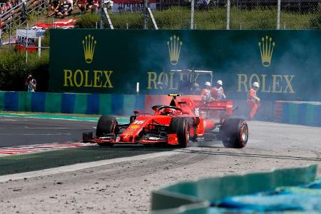 Charles Leclerc - Ferrari - GP Ungarn 2019 - Budapest - Qualifying