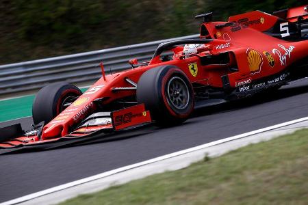 Sebastian Vettel - Ferrari - GP Ungarn 2019 - Budapest - Qualifying
