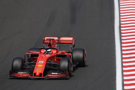 Sebastian Vettel - Ferrari - GP Ungarn 2019 - Budapest - Qualifying