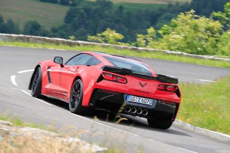 Chevrolet Corvette Z06, Heckansicht