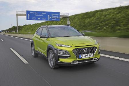 Hyundai Kona Benzin, Exterieur