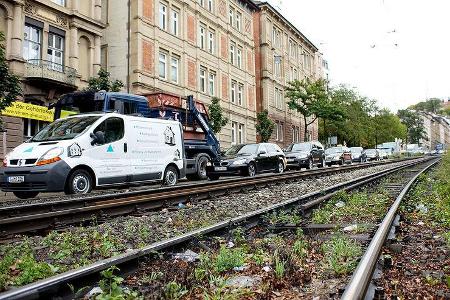 Stau, Stuttgart, Warnstreik VVS