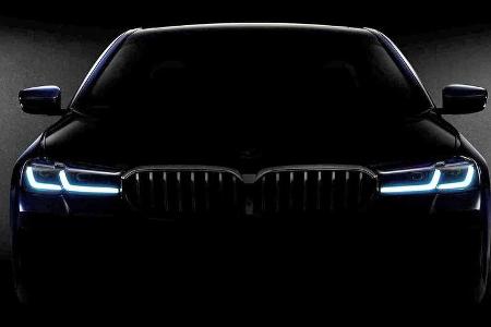 BMW 5er Facelift 2020 Teaser