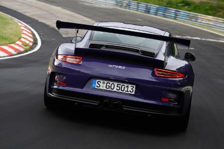 Porsche 911 GT3 RS, Heckansicht