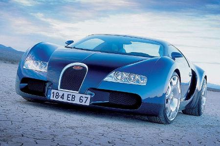 Als dritte Studie wurde 1999 der Bugatti Veyron 18.4 vorgestellt.