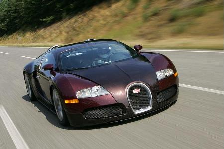 Aus der Veyron-Studie wurde im Jahr 2000 dann der Bugatti Veyron 16.4.