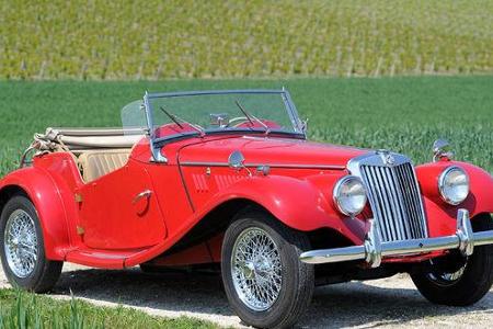 1954er MG TF Roadster