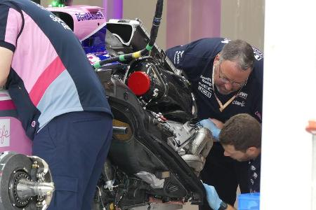 Racing Point - GP Belgien - Spa-Francorchamps - Formel 1 - Donnerstag - 29.8.2019 Racing Point - GP Belgien - Spa-Francorchamps - Formel 1 - Donnerstag - 29.8.2019